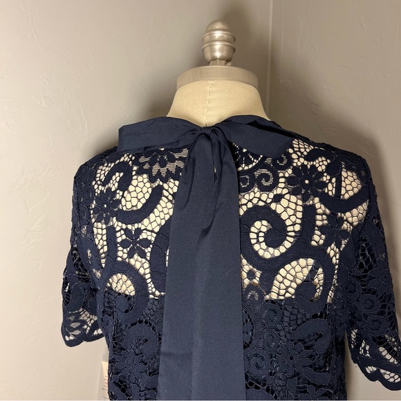 NWT Pretty Nanette Laporte  layered lace top Sz S - Picture 6 of 10